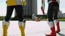 Rabbit Kick Powered Custom GIF - Rabbit Kick Powered Custom Tokumei Sentai Go Busters GIFs