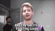 Pretty Excited For The Game Benjamin Knight GIF - Pretty Excited For The Game Benjamin Knight Captaintwig GIFs