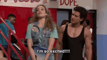 So Excited GIF - Jimmy Fallon Bayside High Pumped GIFs