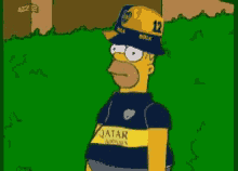 Boca Amatgo Hide GIF - Boca Amatgo Hide The Simpsons GIFs