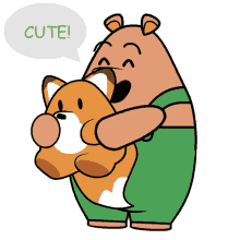 cute teddy bear love so