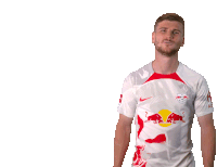 Waving Hands Timo Werner Sticker - Waving Hands Timo Werner Rb Leipzig Stickers