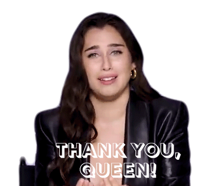 Thank You Queen Lauren Jauregui Sticker - Thank You Queen Lauren Jauregui Seventeen Stickers