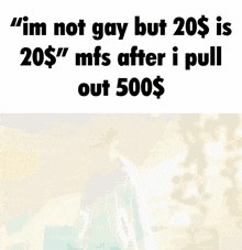 Gay 20 Bucks GIF - Gay 20 Bucks Dollars GIFs