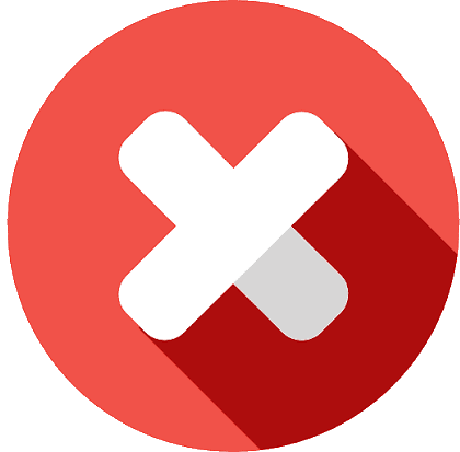 Cross Logo Letter X Sticker