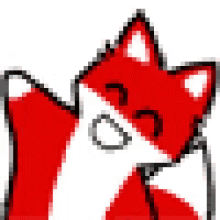 Wave Red Fox GIF - Wave Red Fox Pyong GIFs