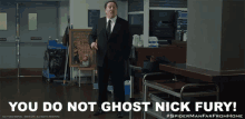 You Do Not Ghost Nick Fury Dont GIF - You Do Not Ghost Nick Fury Dont Decline GIFs