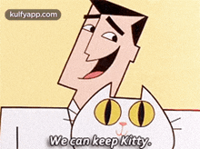 We Can Keep Kitty..Gif GIF - We Can Keep Kitty. Label Text GIFs