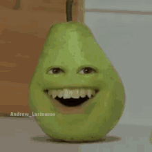 Pear Annoying Pear GIF - Pear Annoying Pear Thicc GIFs