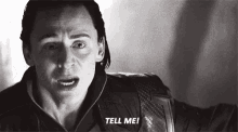 Tellme Loki GIF - Tellme Loki Angry GIFs