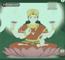 gods goddess lakshmi animations devotion kulfy