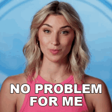 No Problem For Me Sarah Curd GIF - No Problem For Me Sarah Curd The Real Love Boat GIFs