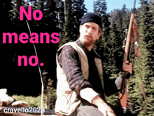No Means No Robert De Niro GIF - No Means No Robert De Niro De Niro With A Gun GIFs