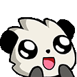 Panda Tweaking Sticker - Panda Tweaking So Excited Stickers