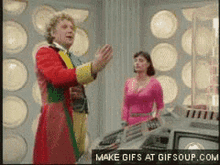 Sixth Doctor Colin Baker GIF - Sixth Doctor Colin Baker Tardis GIFs