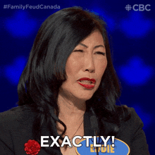 Exactly Family Feud Canada GIF - Exactly Family Feud Canada That'S What I'M Saying GIFs