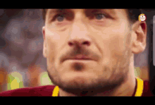 Totti Teary Eyed GIF - Totti Teary Eyed Football GIFs