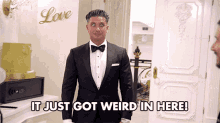It Just Got Weird In Here Awkward GIF - It Just Got Weird In Here Awkward Im Out Of Here GIFs