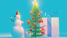 Christmas Snowman GIF - Christmas Snowman Electorch GIFs