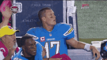 Woo, Let'S Go! GIF - Football Nfl Chargers GIFs
