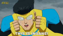 This Is Insane Mark Grayson GIF - This Is Insane Mark Grayson Invincible GIFs