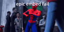 Spiderman Epic Embed Fail GIF - Spiderman Epic Embed Fail Embed Fail GIFs