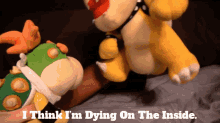 Sml Bowser GIF - Sml Bowser I Think Im Dying On The Inside GIFs
