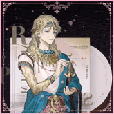 a drawing of a man with the word magia on the bottom right