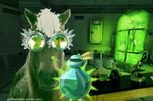 Tomascore Mad Scientist GIF - Tomascore Mad Scientist Horse GIFs