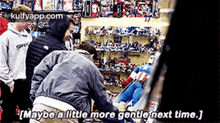 [maybe A Ittle More Gentlo Next Time.].Gif GIF - [maybe A Ittle More Gentlo Next Time.] Person Human GIFs