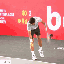 mischa zverev serve tennis atp sport