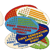 First Generation American Citizen Sticker - First Generation American First Generation Citizen Stickers