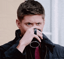 Supernatural Supernatural Drink GIF - Supernatural Supernatural Drink Supernatural Dean GIFs