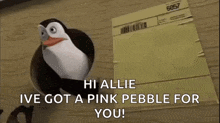 Kowalski Pointing GIF