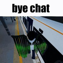 Bye Chat Bye GIF - Bye Chat Bye Goodbye Chat GIFs