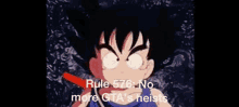Rule576 Goku Rules GIF - Rule576 Goku Rules Gta Heists GIFs