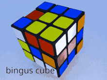 Bingus Cube GIF - Bingus Cube Rubix Cube GIFs