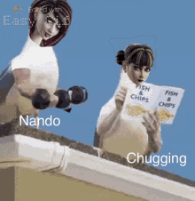 Chugging Nando GIF - Chugging Nando Chugging And Nando GIFs