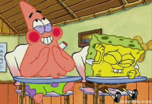 Sponge Bob &Amp; Patric ♥ GIF - Sponge Bob Patrick Laughing GIFs