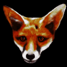 pixel art fox patricia shrigley