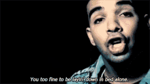 When You See A Cutie At Tempurpedic GIF - Drake Bed Hey Girl GIFs