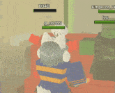 a screenshot of a video game with the names joyfultalmon and esarex visible
