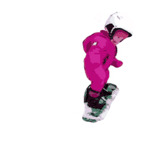 lets snowboarding