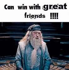 Can Win With Great Friends Wizard GIF - Can Win With Great Friends Wizard GIFs