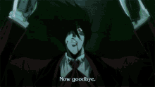 Now Goodbye Hellsing GIF - Now Goodbye Hellsing Alucard GIFs