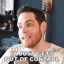 It Just Gets Out Of Control Sam Johnson GIF - It Just Gets Out Of Control Sam Johnson It Becomes Chaotic GIFs
