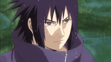 Uchiha Sasuke Rain GIF - Uchiha Sasuke Rain Sharingan GIFs