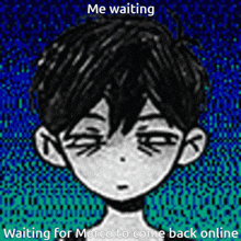 Me Waiting For Marco To Come Back Online Omori GIF - Me Waiting For Marco To Come Back Online Omori GIFs