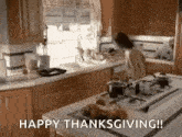 Happy Thanksgiving Happy Thanksgiving Funny GIF - Happy Thanksgiving Happy Thanksgiving Funny Happy Thanksgiving Family GIFs