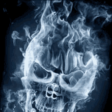 Fire Skull GIF